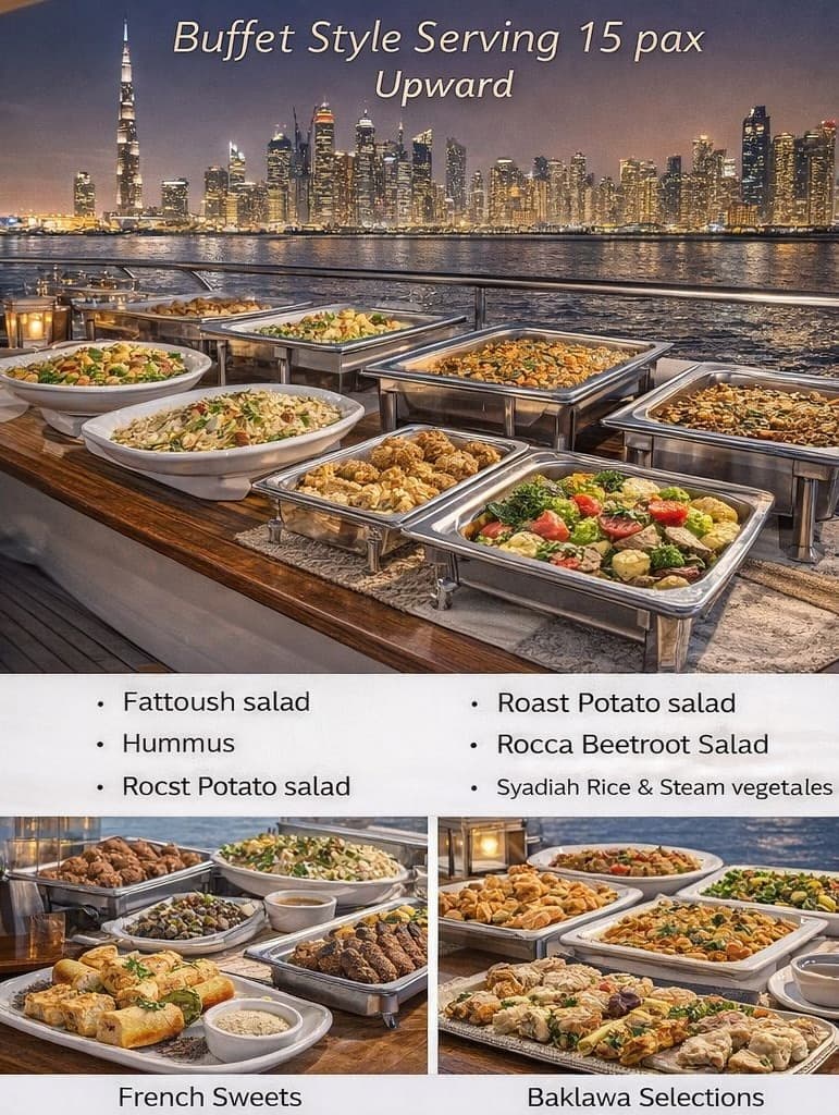Lebanese Menu Buffet Style