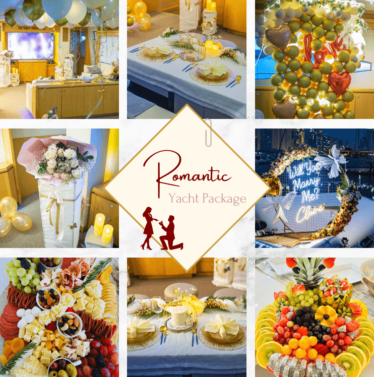 Romantic Yacht Decoration Package