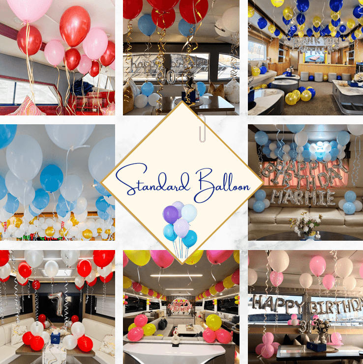 Standard Balloons Decoration (52ft below)