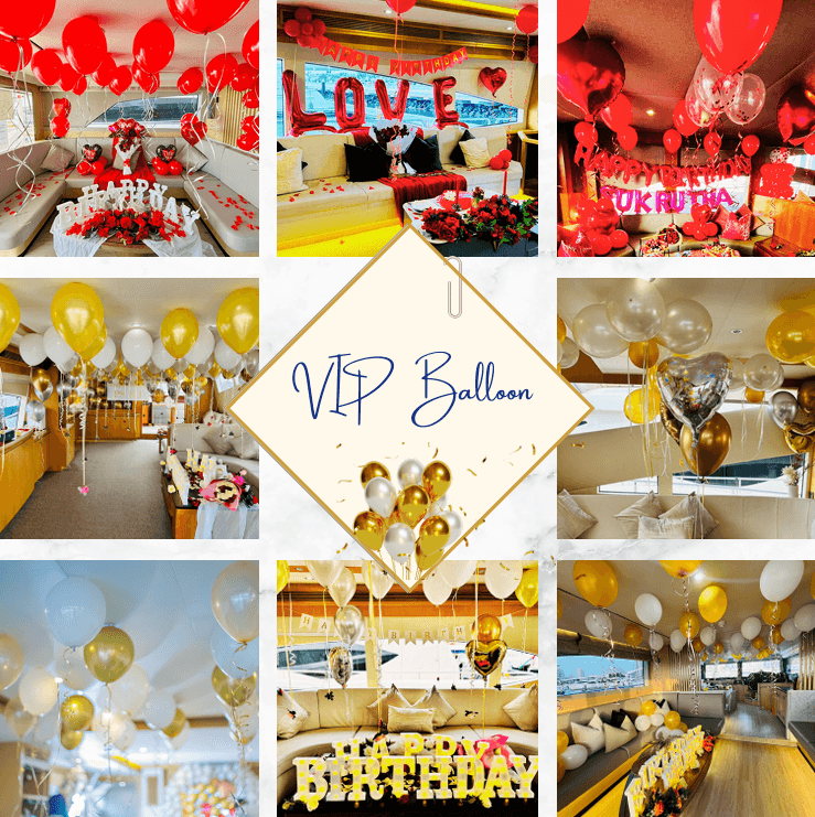 VIP Balloon Decoration Package (52ft below)
