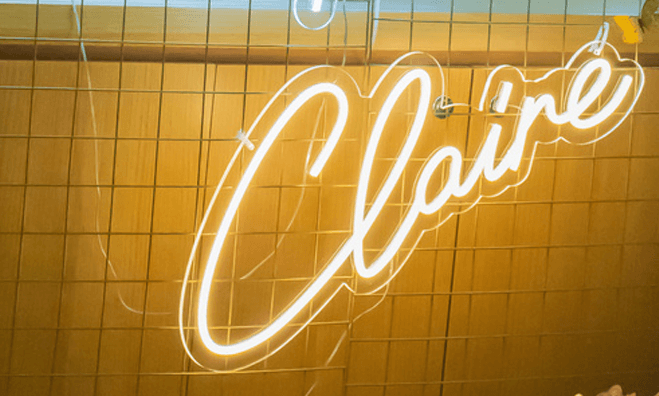 Neon Light Custom Name