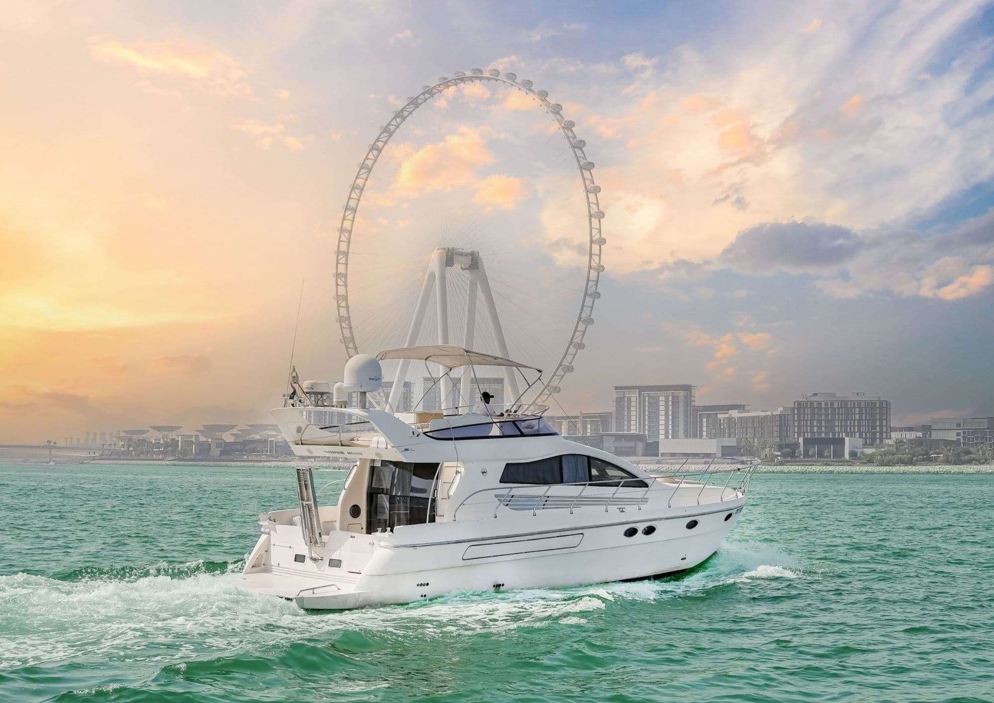 Enterprise 48ft yacht rental in Dubai
