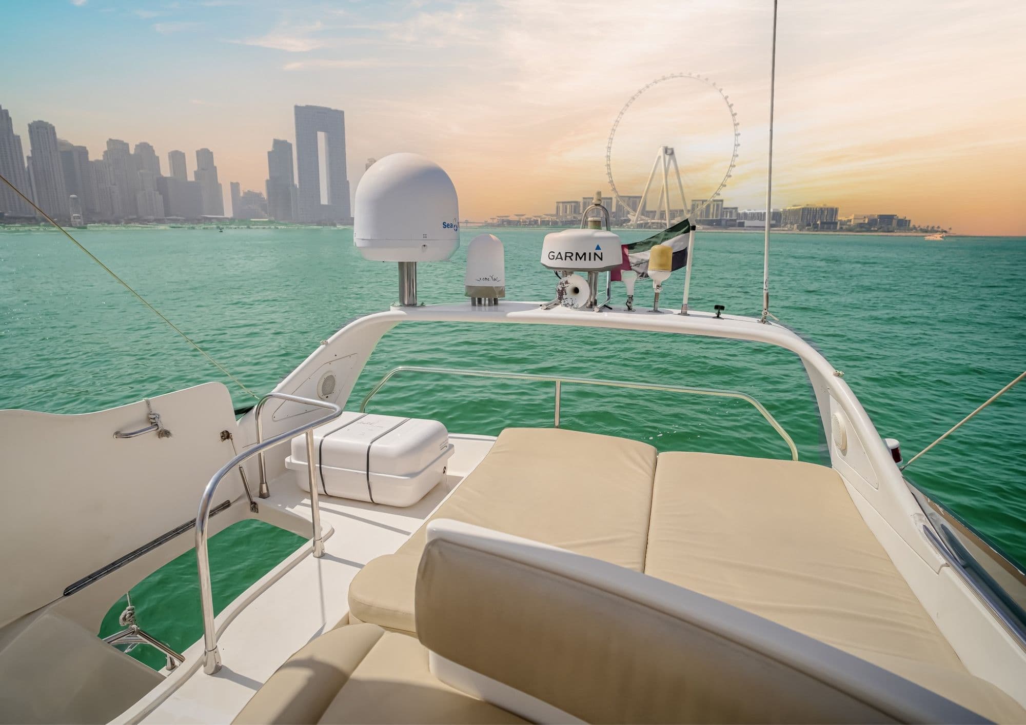 Enterprise 48ft yacht rental Dubai gallery image 2