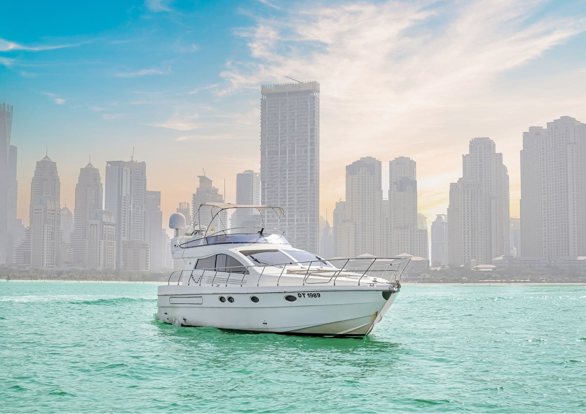 Enterprise 48ft yacht rental Dubai gallery image 4
